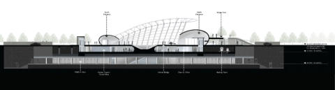 Section Drawing of MTR Station