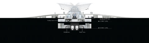 Section Drawing of MTR Station