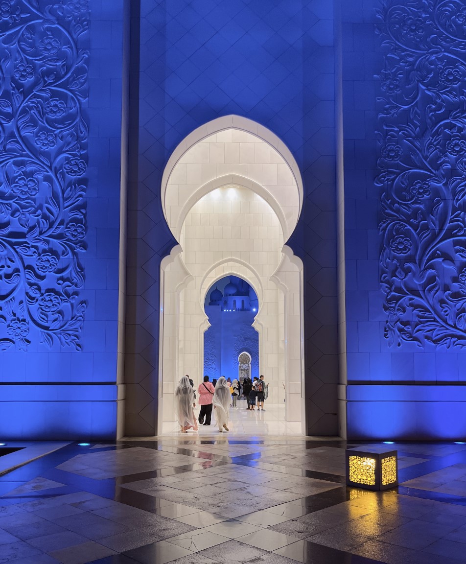Space from Sheikh Zayed Grand Mosque Centre
